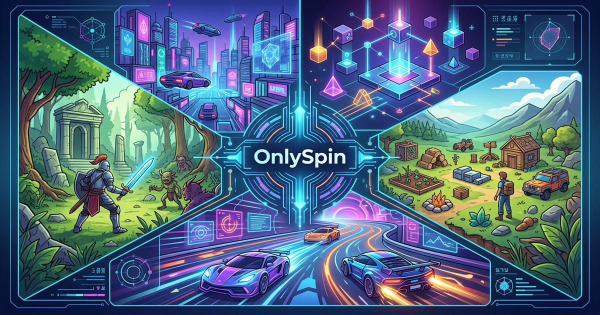 OnlySpin beş oyun modu kapsamlı analiz ve karşılaştırma görseli