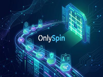 OnlySpin giriş rehberi adımlarını gösteren görsel